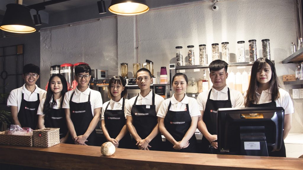 Đồng phục quán café